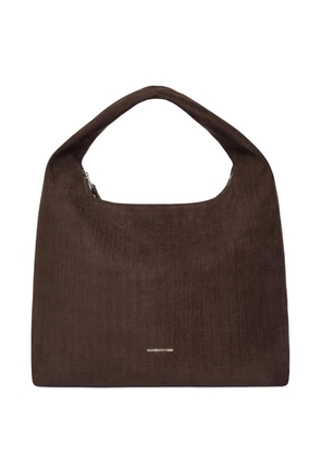 Manière De Voir Aubin woven tote bag - Brown