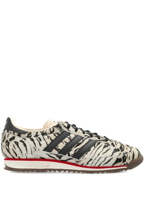 adidas SL 72 OG animal-print leather sneakers - Neutrals