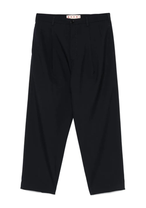 Marni virgin-wool trousers - Blue