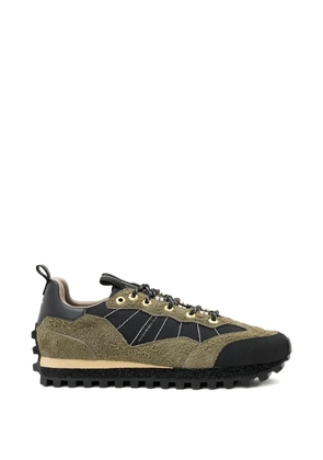 AllSaints Nevis contrast-panelled sneakers - Green