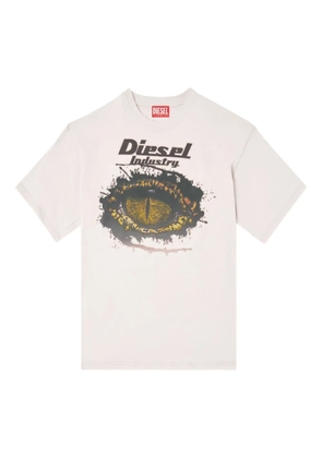 Diesel graphic-print short-sleeve T-shirt - Neutrals