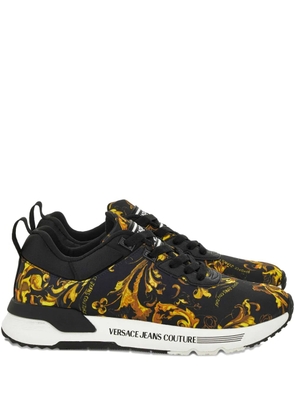 Versace Jeans Couture Baroque-print sneakers - Black