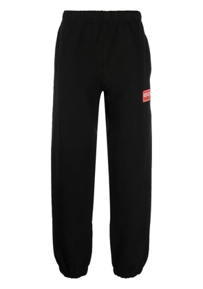 Kenzo logo patch track pants - Black