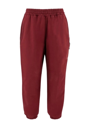 CULTURA elasticated-waistband track pants - Red