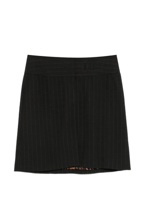 Dolce & Gabbana Pre-Owned 2000s pinstripe mini skirt - Brown