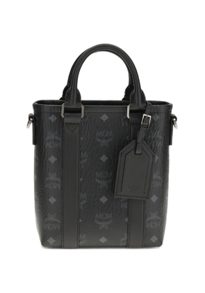 MCM mini Aren logo-print tote bag - Black