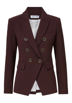 Veronica Beard double-breasted button blazer - Red