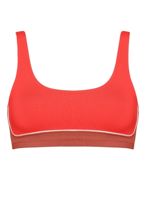ERES Finale scoop-neck bikini top - Red