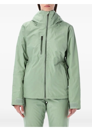 The North Face hooded zip skiwear jacket - Green