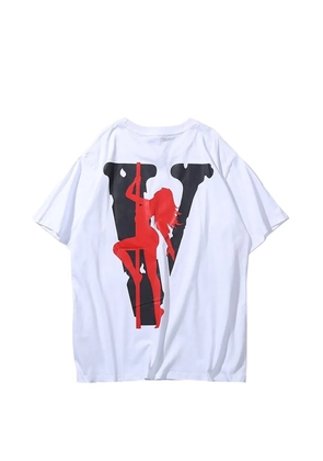 Vlone Stripper graphic T-shirt - White