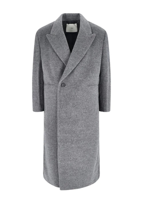 DUNST button single-breasted coat - Grey
