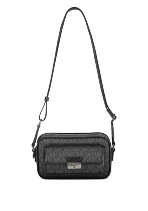 Michael Kors Bradshaw monogram shoulder bag - Black