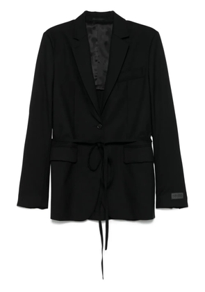 Kenzo waisted blazer - Black