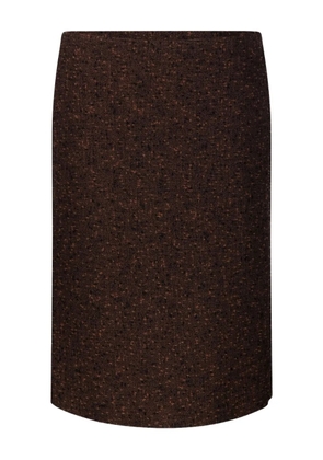 Gucci wool midi skirt - Brown