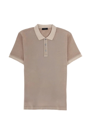 Fay short-sleeve polo shirt - Grey
