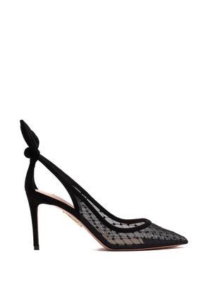 Aquazzura bow-tie pumps - Black