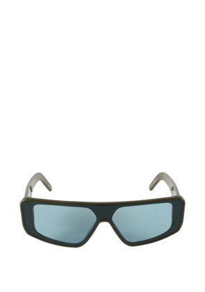 Rick Owens Performa rectangle sunglasses - Green