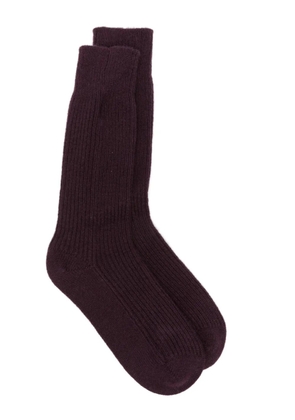 Lisa Yang cashmere socks - Red