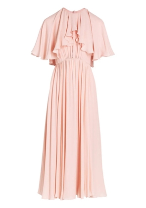 Giambattista Valli crepe midi dress - Pink