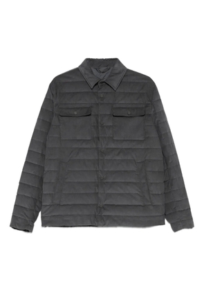 Herno quilted multi-pocket jacket - Grey