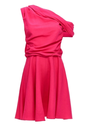 Rochas draped mini dress - Pink