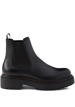 Prada leather Chelsea boots - Black