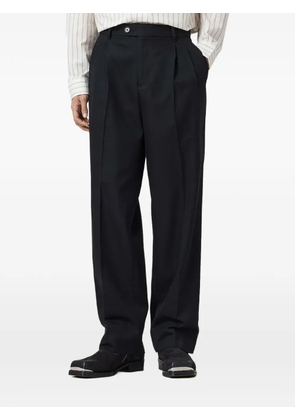 AllSaints Tallis button pleated trousers - Black