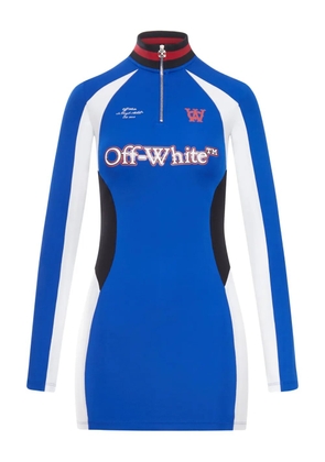 Off-White Serena zip dress - Blue