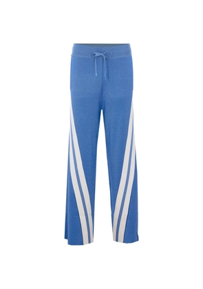 PINKO Tormenta elasticated track pants - Blue
