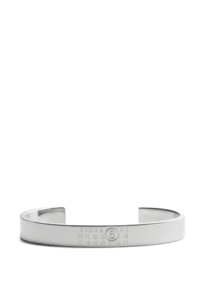 MM6 Maison Margiela logo bracelet - Silver
