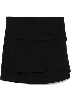 HERSKIND Yana mini skirt - Black