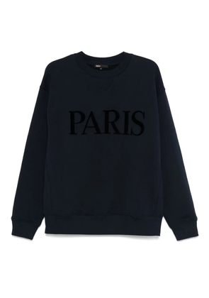 Maje printed sweatshirt - Blue
