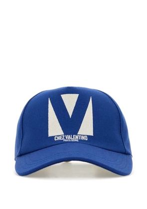 Valentino Garavani Chez cotton cap - Blue