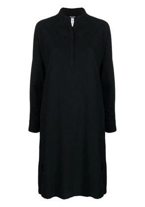 Kristensen Du Nord long-sleeve stretch-cotton shirtdress - Black