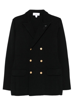 Lardini double-breasted jacket - Black