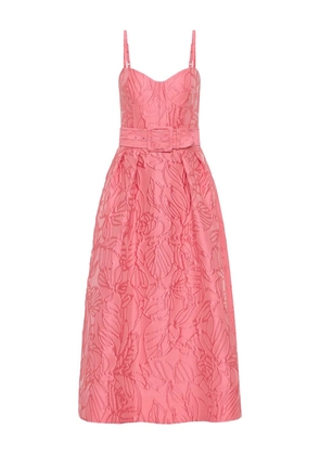 Rebecca Vallance Petra midi dress - Pink