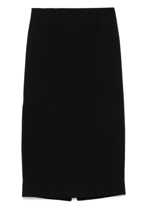 SHUSHU/TONG pencil midi skirt - Black