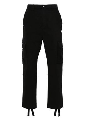 COUNTY OF MILAN Cross tapered cargo trousers - Black