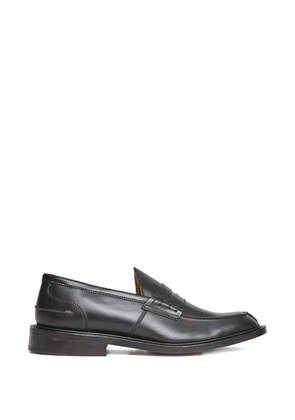 Tricker's James leather loafers - Black