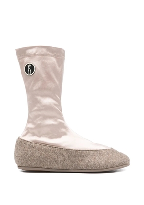 Kiko Kostadinov Proxima sock ballet flats - Neutrals