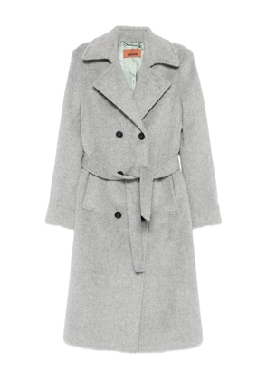 Missoni double-breasted belted coat - Grey