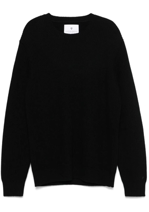 SEVEN GAUGE wool crew-neck sweater - Black