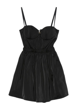 Elisabetta Franchi sweetheart-neck mini dress - Black