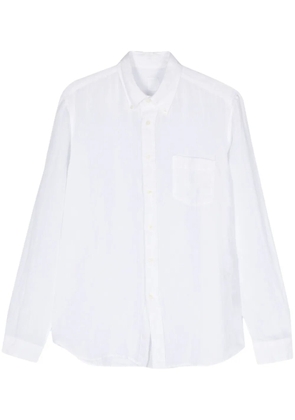 120% Lino linen chambray shirt - White