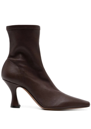 NEOUS leather boots - Brown