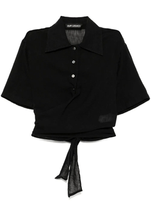 OUR LEGACY Nannas shirt - Black