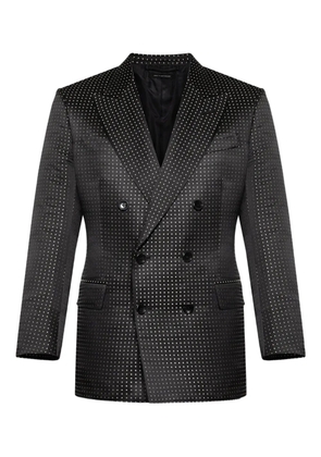 TOM FORD double-breasted dotted jacket - Black