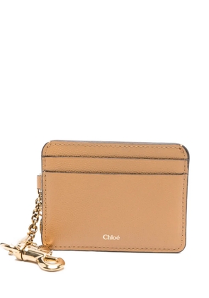 Chloé Charms card holder - Neutrals