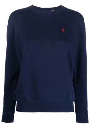 Polo Ralph Lauren polo-pony embroidered sweatshirt - Blue