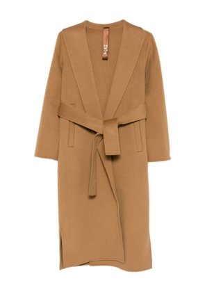 Glox belted coat - Brown